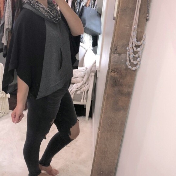 Ella Moss size small cape mock turtleneck top - Picture 1 of 4